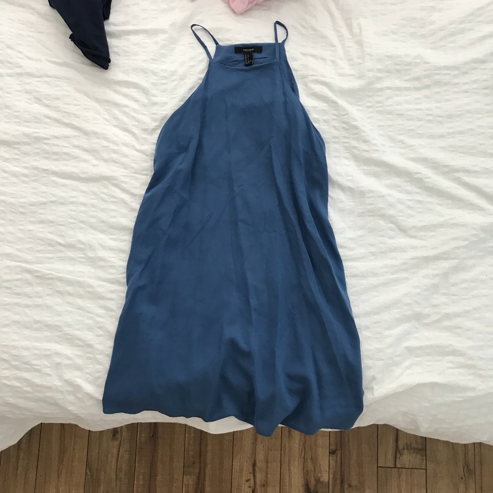Blue dress